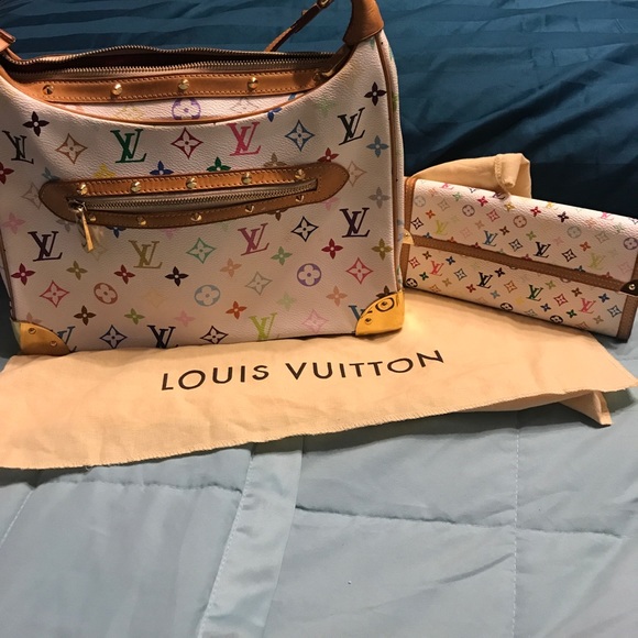 Louis Vuittonđź’Ż authentic purse/ wallet /dust bag - Picture 1 of 8